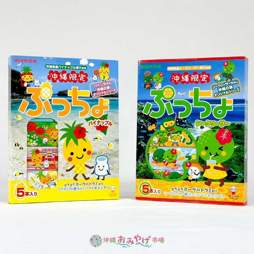 沖縄限定 ぷっちょシークヮーサー5本入り ｜ 沖縄おみやげ市場