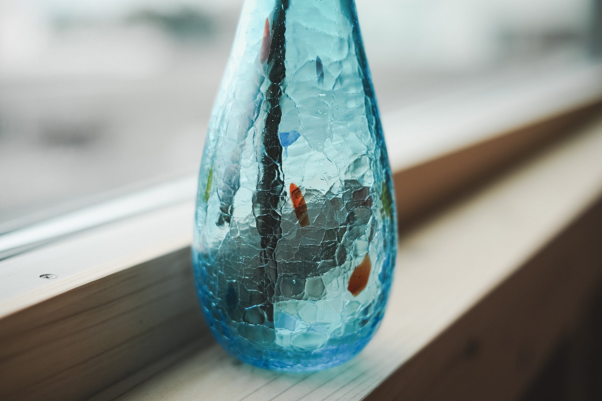 琉球ガラスの海風 アイスクラック一輪 オンラインストア 人気商品