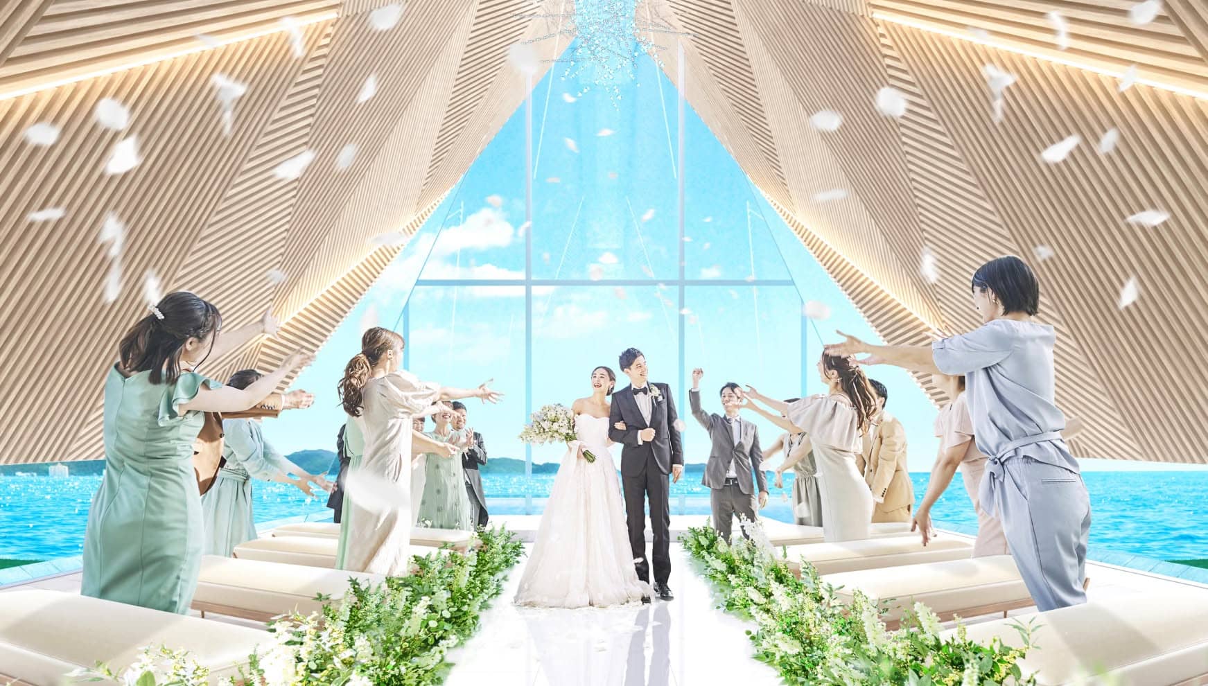 沖縄・名護の結婚式場｜ザ・サーフ ビーチサイドテラス【2026年7月OPEN】