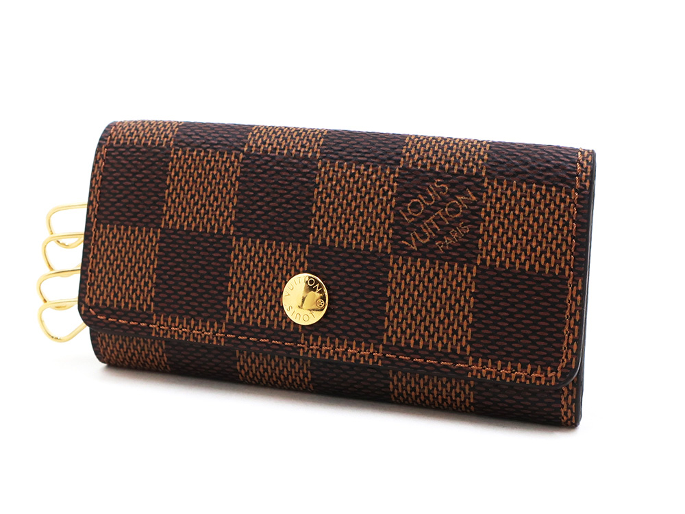 ルイヴィトン ダミエ エベヌ ミュルティクレ4 キーケース4連 N62631