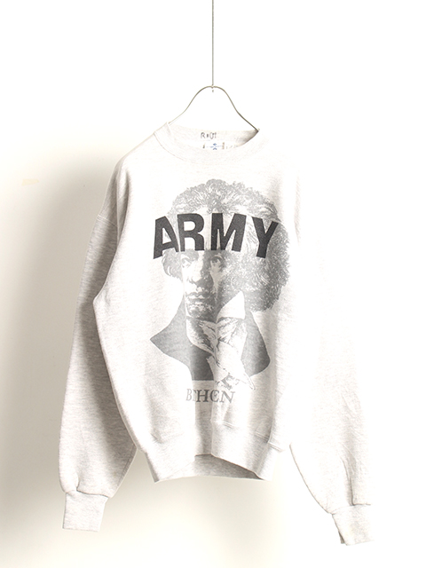 USED】US ARMY BEETHOVEN SWEAT SHIRT-毎日を楽しく豊かにする洋服