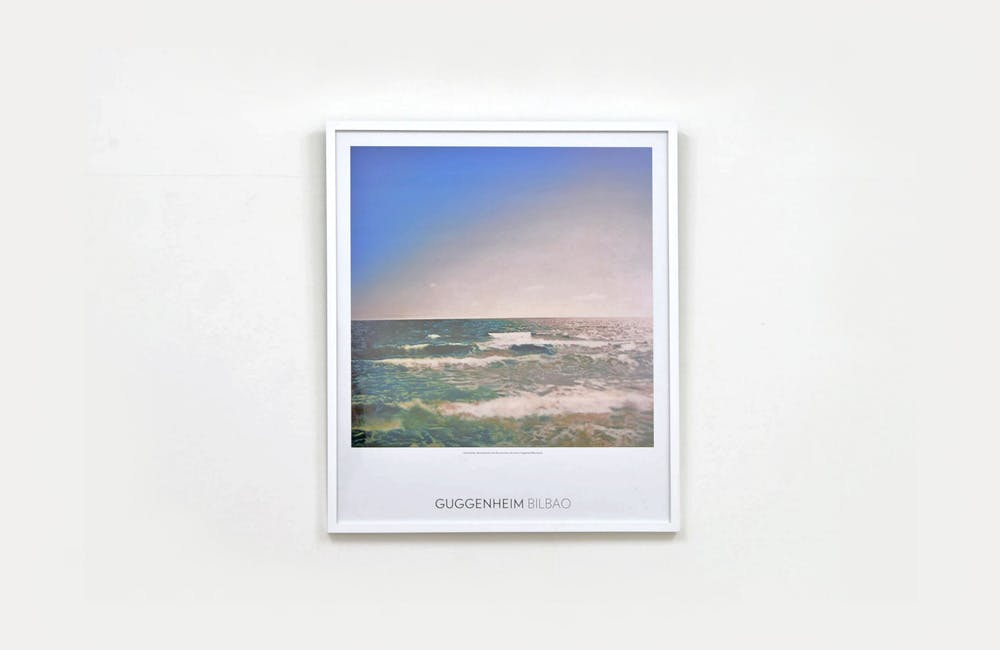 Seascape ポスター + オーダーフレーム：ゲルハルト・リヒター | OIL