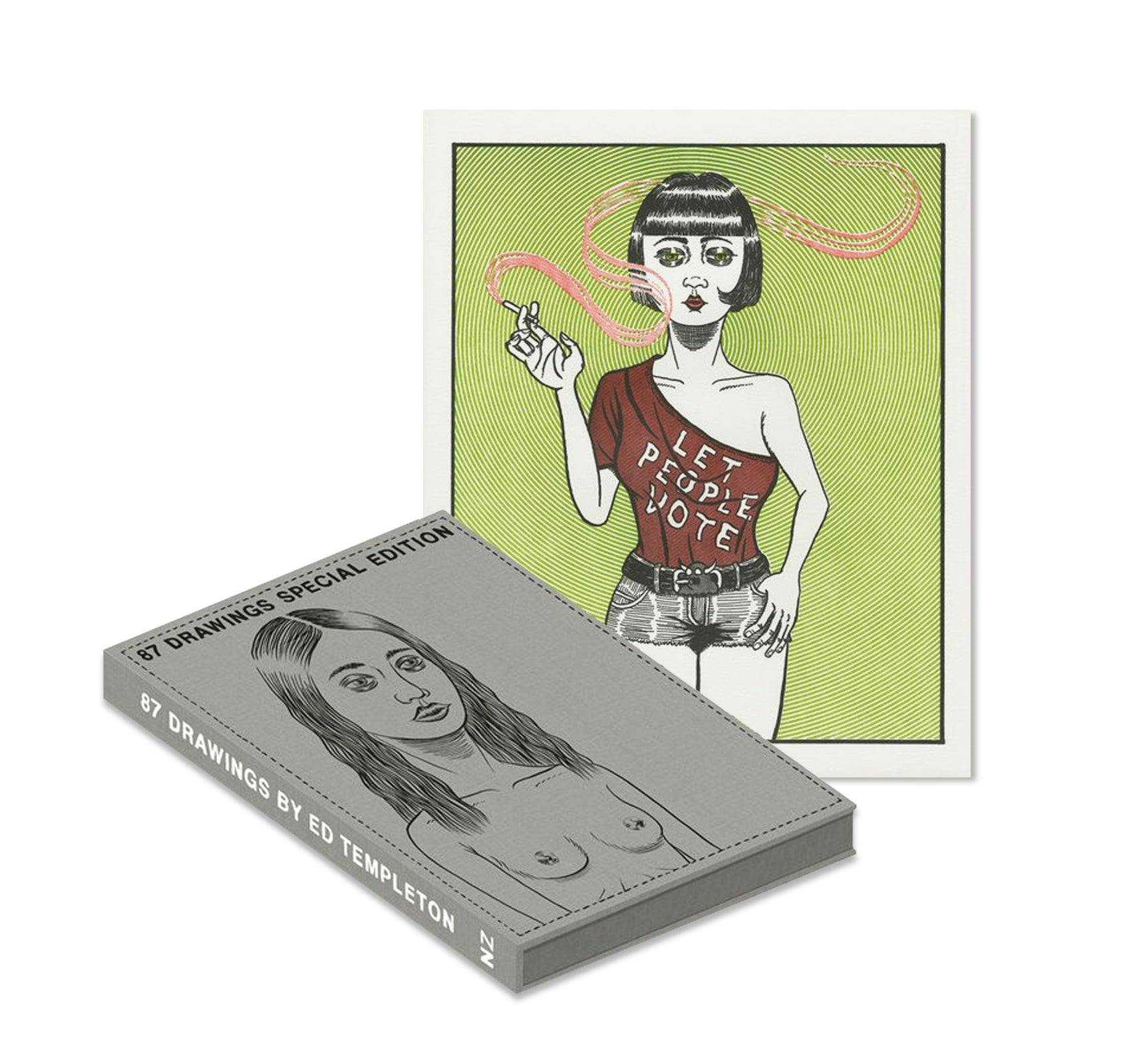 87 DRAWINGS [DELUXE EDITION]：エド・テンプルトン | OIL - 現代