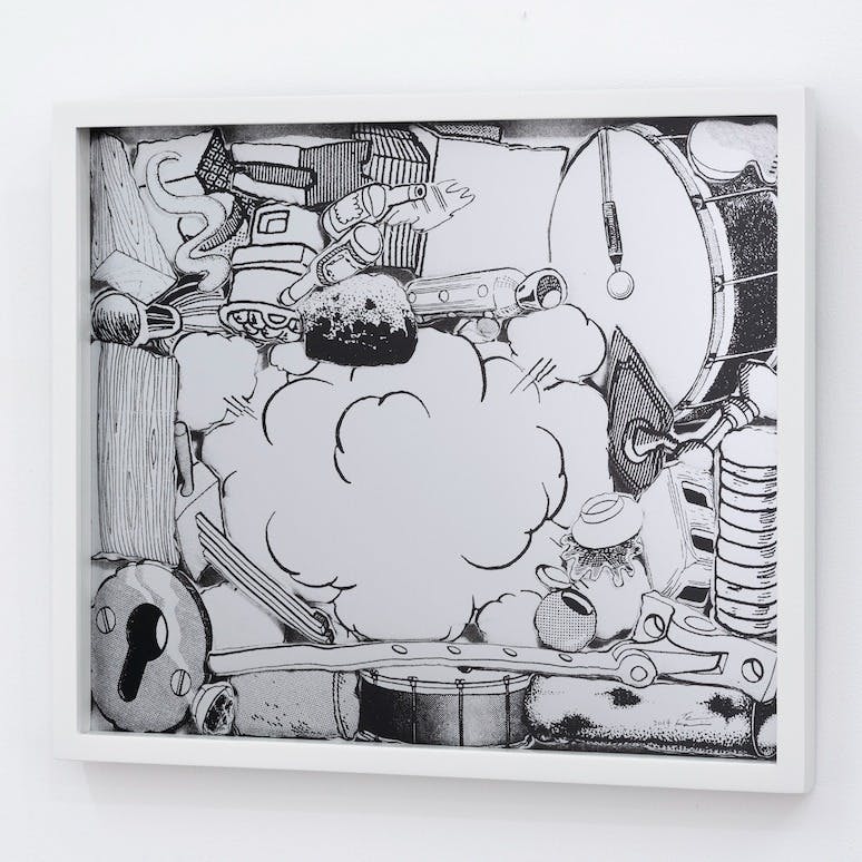 ボアダムスEYE『WEOOEM』イラストコラージュ作品ブック【希少】