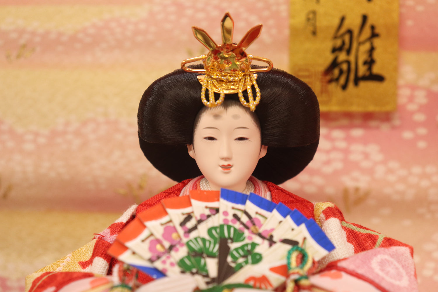 五人飾り雛人形ガラスケース (53cm×33cm×38cm) – 節句人形の通販サイト