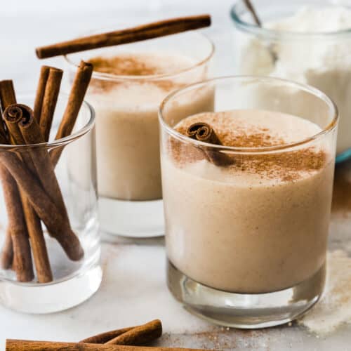 Snickerdoodle Protein Shake | Drinks | Oh So Delicioso