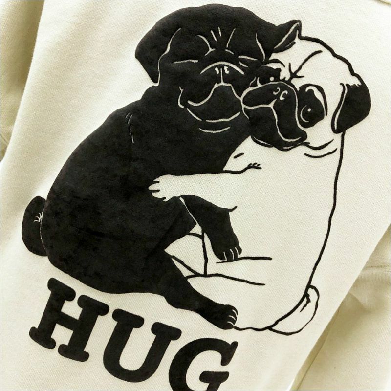 返品・交換不可商品]七分袖Tシャツ（ミニ裏毛）「PUG」（パグ） | T