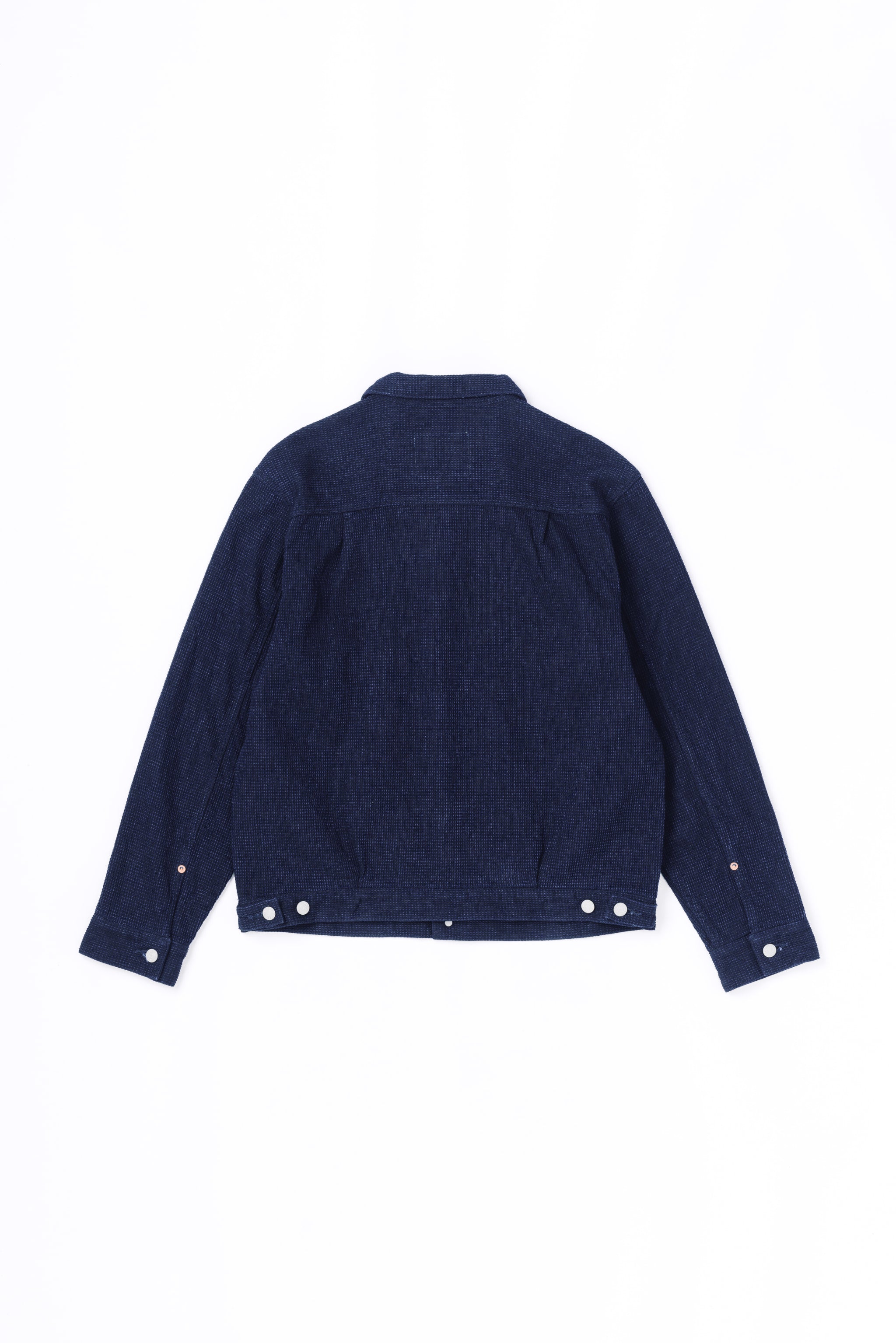 3220 12oz CUBE SASHIKO DENIM TYPE 2 JACKET – OMOTO official online
