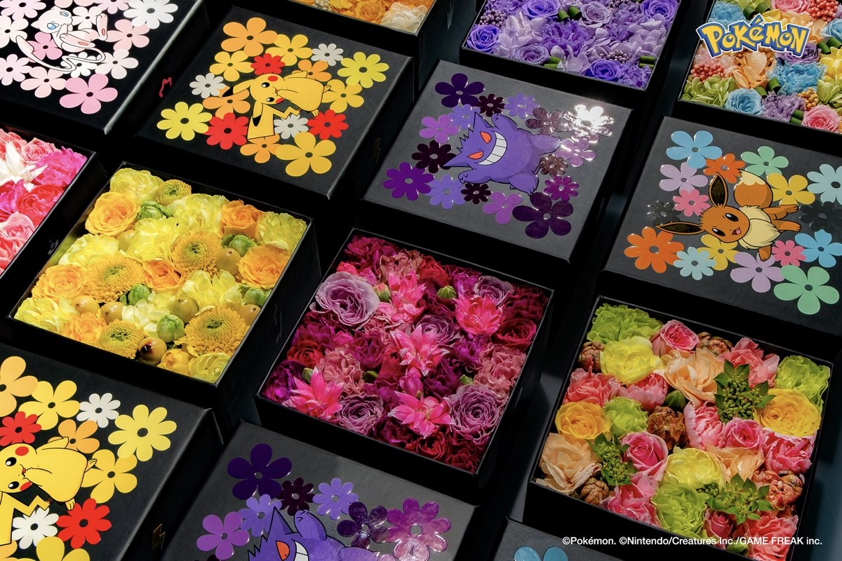 ポケモンとコラボ！「Nicolai Bergmann ×Pokémon」25周年記念フラワー