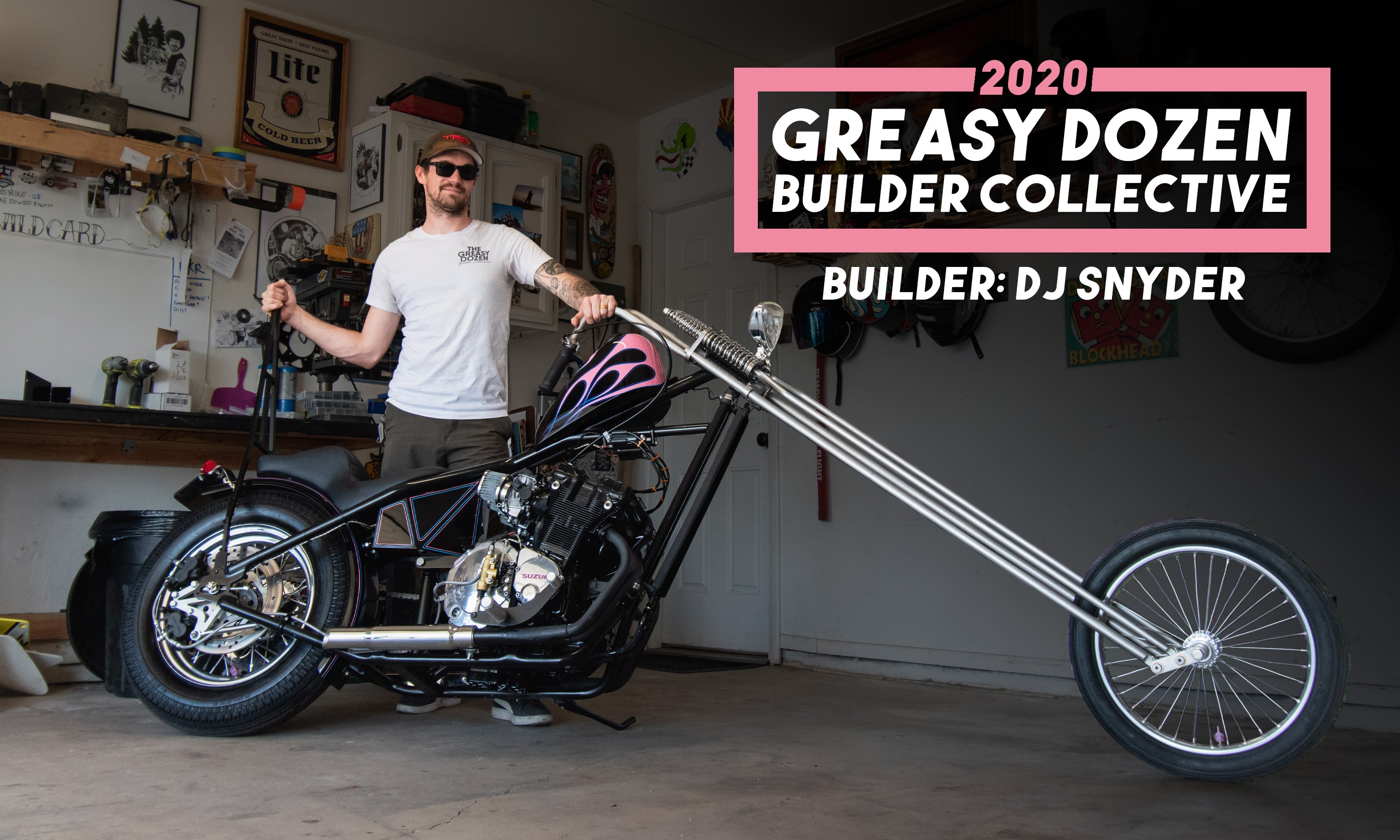 The Greasy Dozen: DJ Snyder Suzuki Katana Chopper – Old Bike Barn