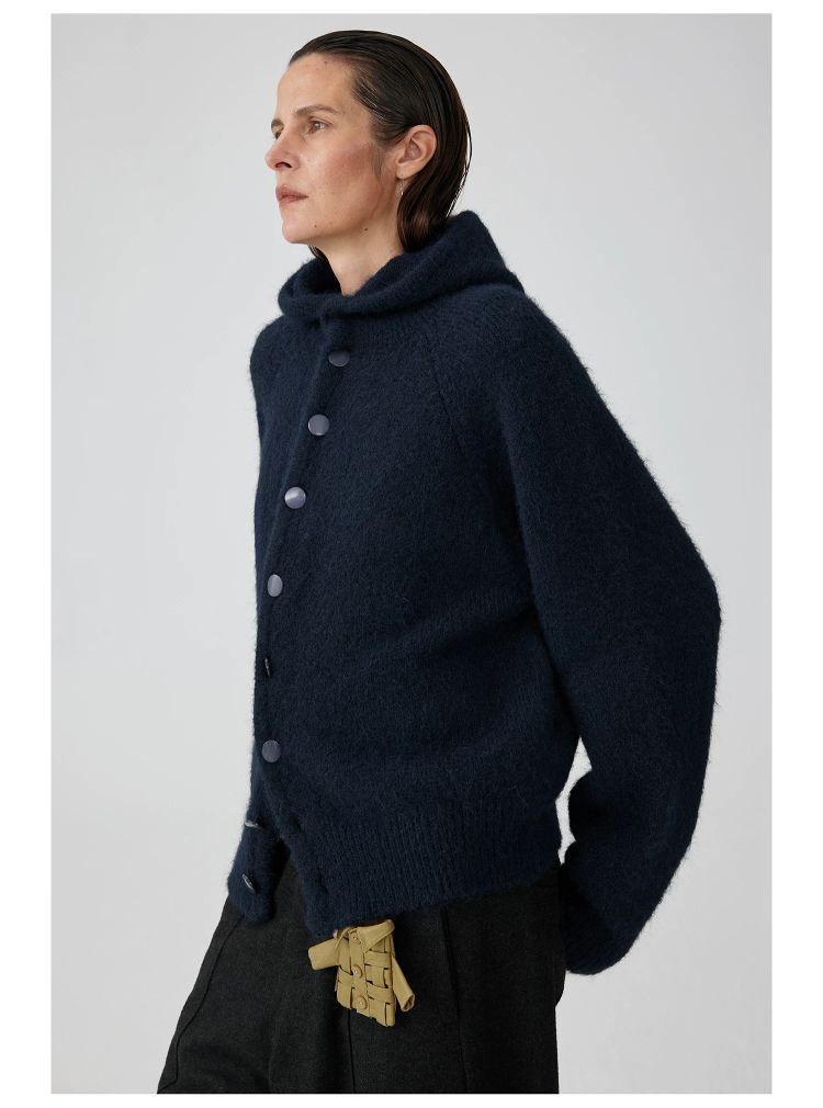 Simple Project] Hooded Button Cardigan Sweater | OLDLAUNDRY