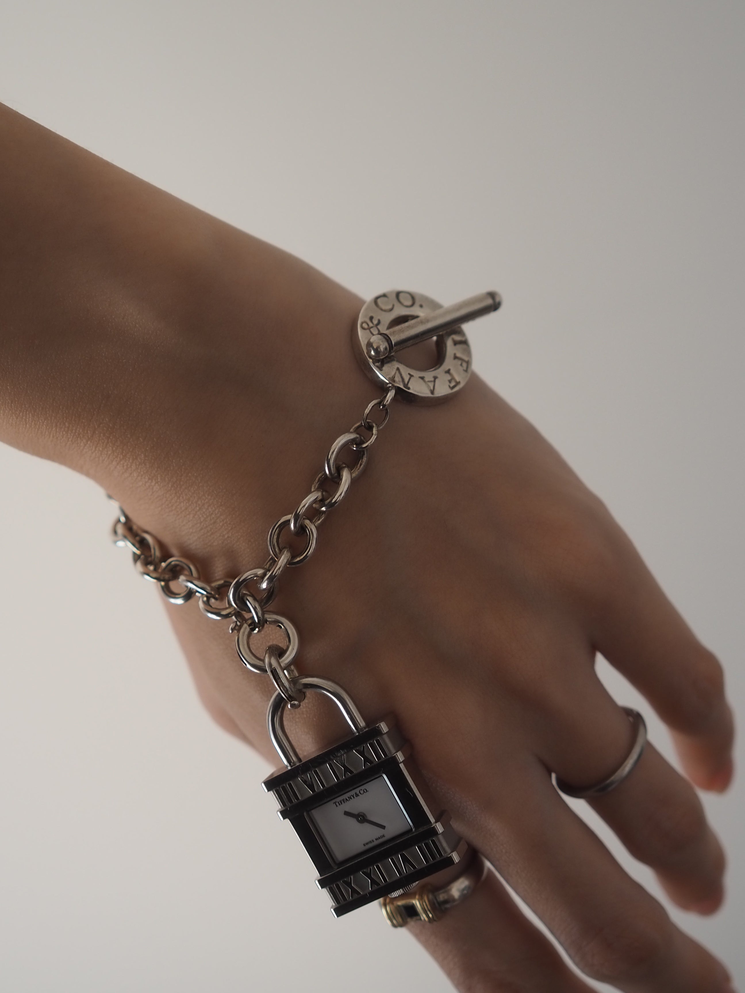 Tiffany & Co. ティファニー アトラス パドロック ウォッチ 腕時計