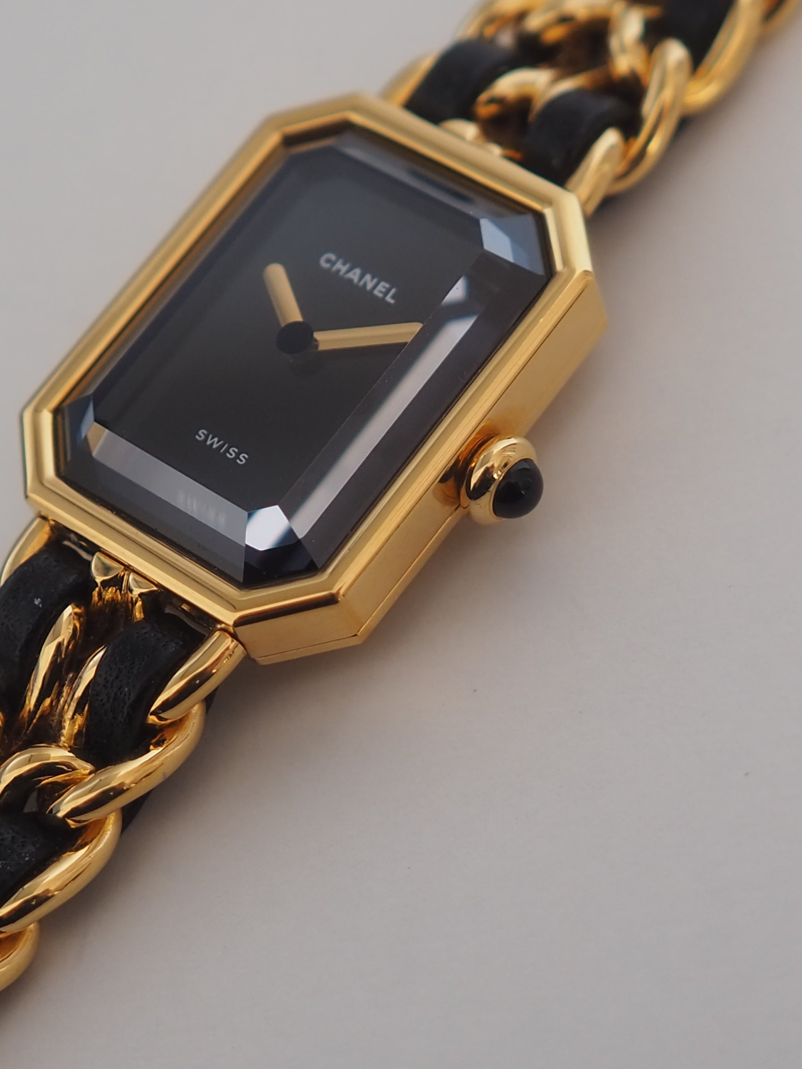 CHANEL シャネル プルミエール チェーン ウォッチ 腕時計 ゴールド