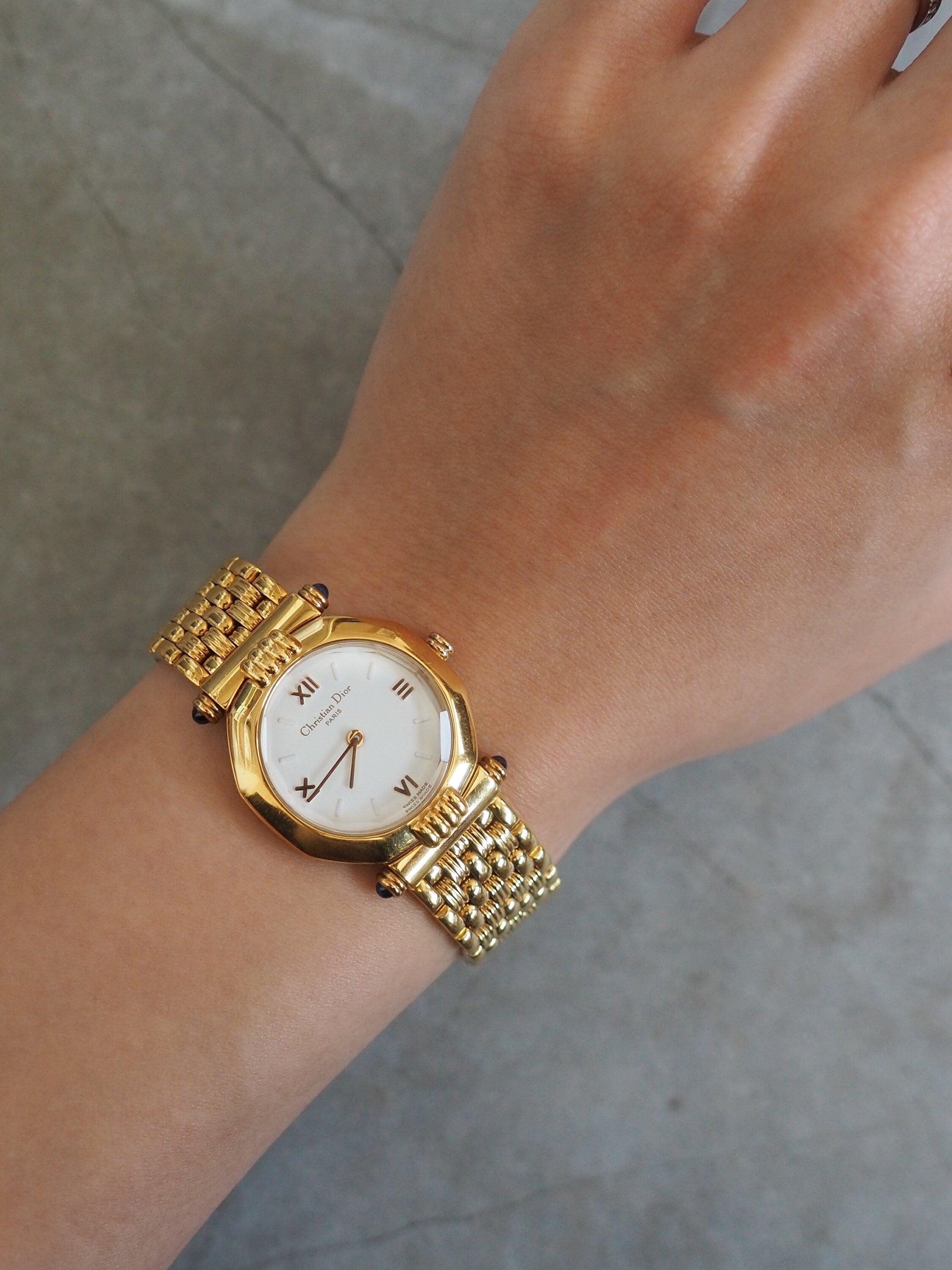 Christian Dior オクタゴン ローマ ウォッチ ディオール 腕時計