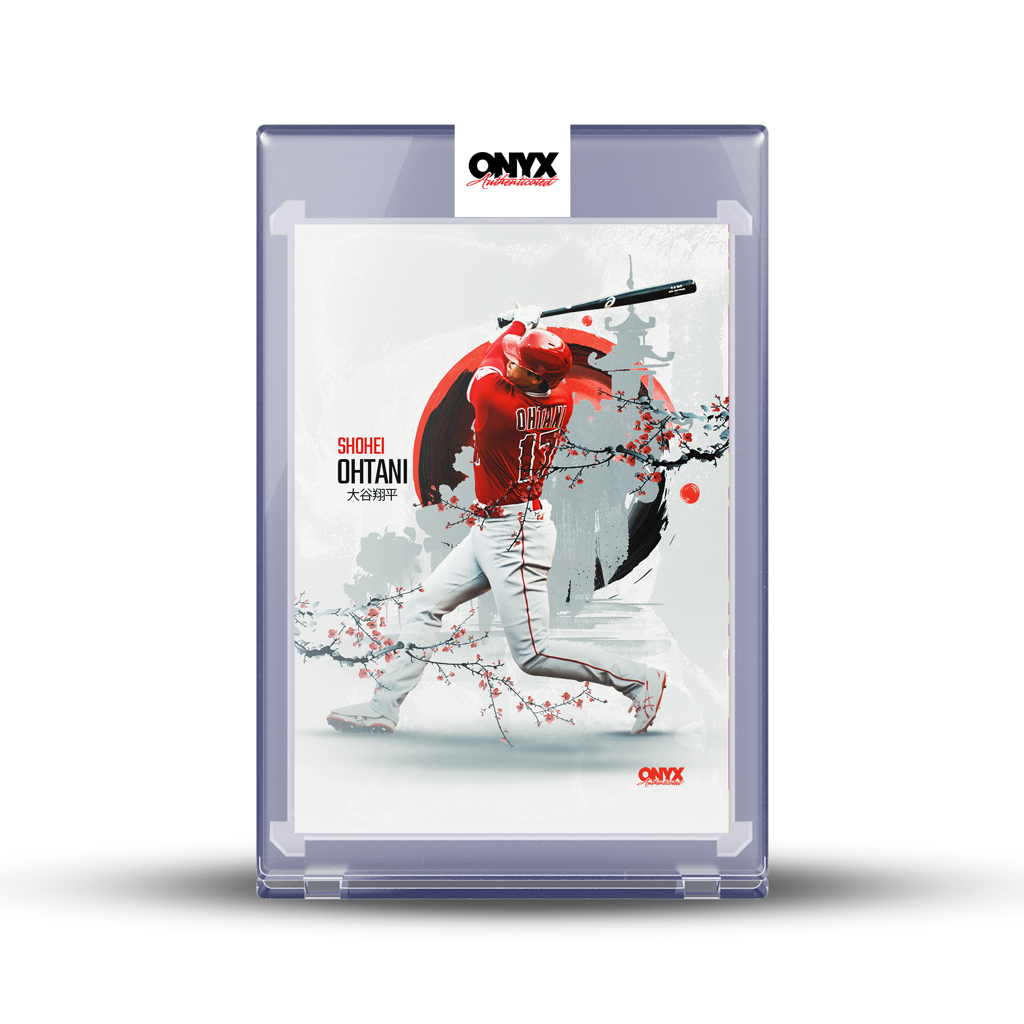 初め 2022 Onyx Limited Edition Cherry Blossom Shohei Ohtani / 75