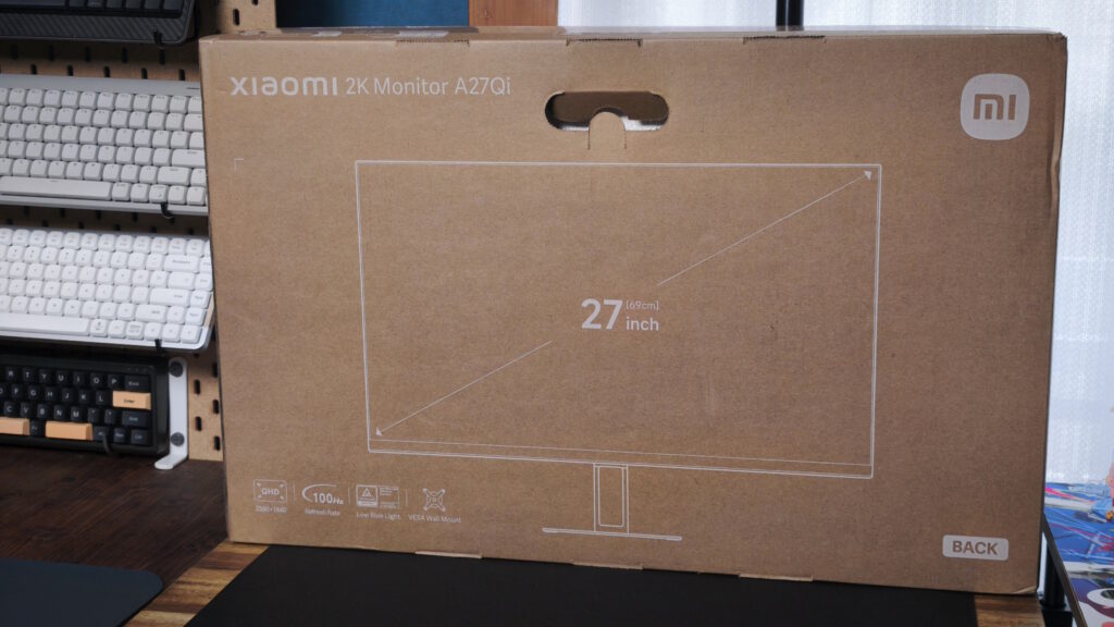 安くて高画質なモニターが欲しいなら「Xiaomi A27Qi」で良くない