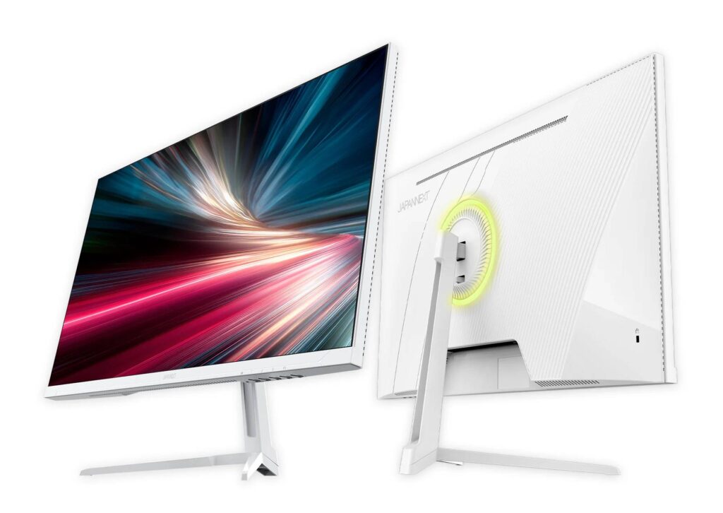 JAPANNEXTから全身ホワイトのDual Frame Rate対応27インチ4Kゲーミング