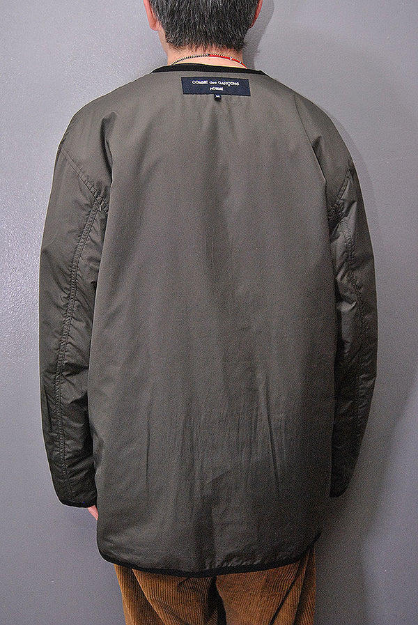 COMME des GARCONS HOMME リバーシブルノーカラージャケット
