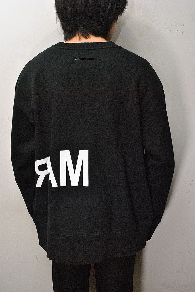 MM6 by Maison Margiela ロゴプリントスウェットシャツ
