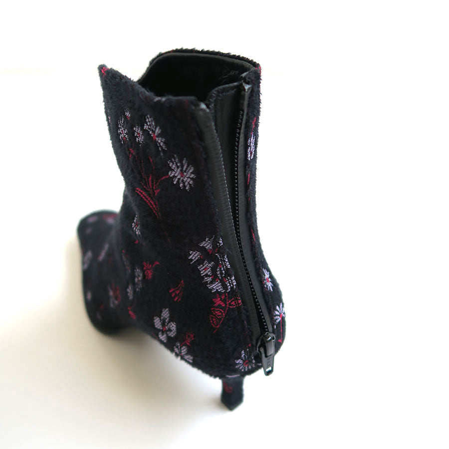 Mame Kurogouchi/マメ】Floral Jacquard Boots MM22PF-AC302の通販