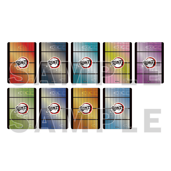 アニメ「鬼滅の刃」ティザービジュアル ランダムカード(全9種)