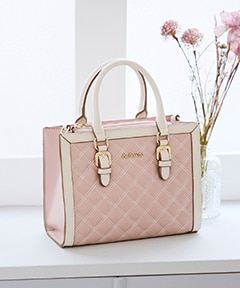 キルティングスクエアバッグ(FREE ブラック): & chouette｜アンド