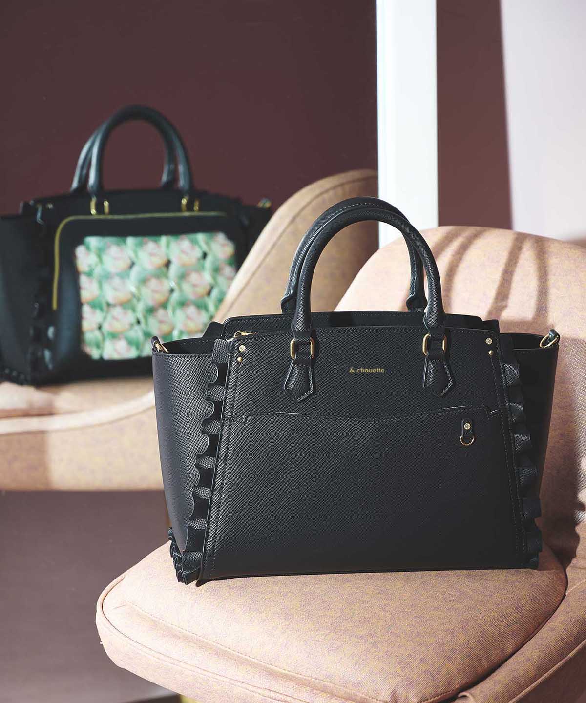 & chouette】≪推し事バッグ≫クリアポケット付きトートバッグ《痛バッグ》