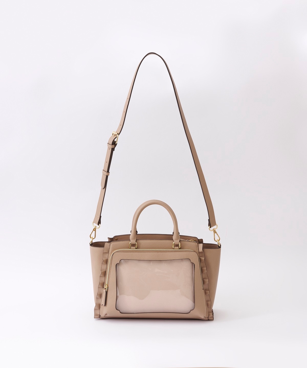 & chouette】≪推し事バッグ≫クリアポケット付きトートバッグ《痛バッグ》