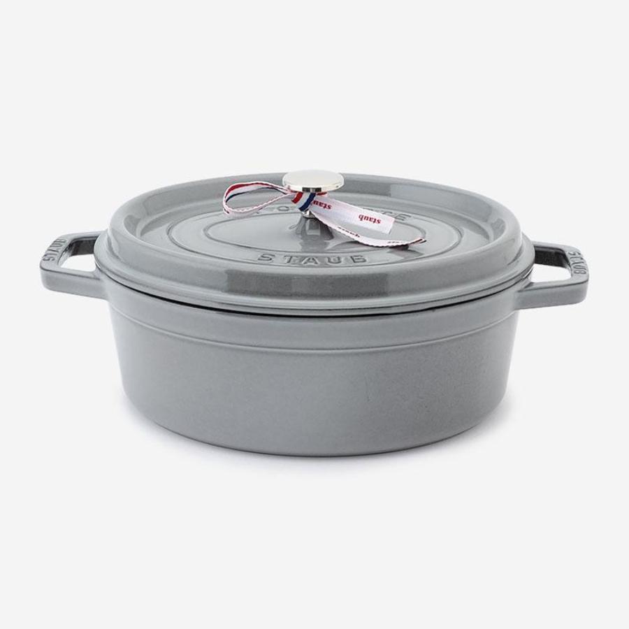 STAUB | ピコ・ココット オーバル 27cm グレー｜【公式】ACTUS online