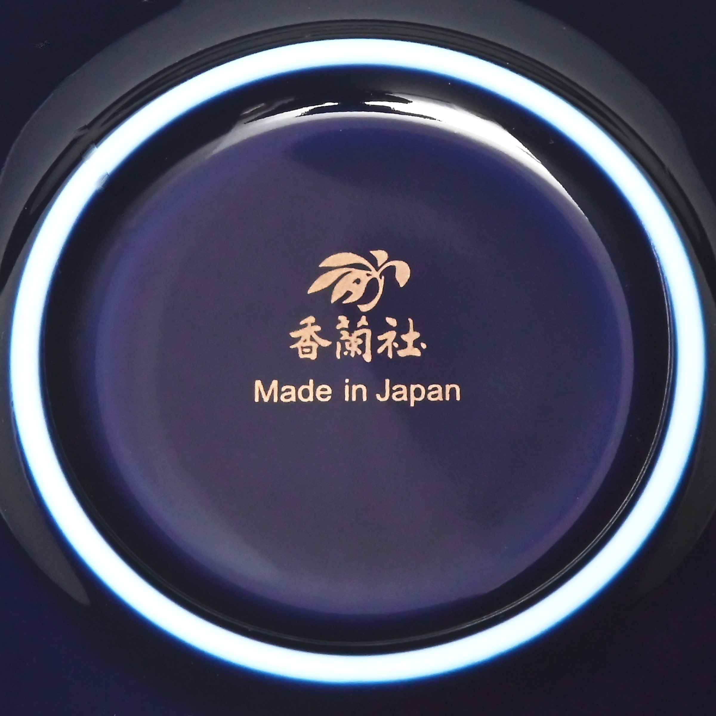 ルリ）十角形茶托セット|有田焼の老舗-香蘭社オンラインショップ