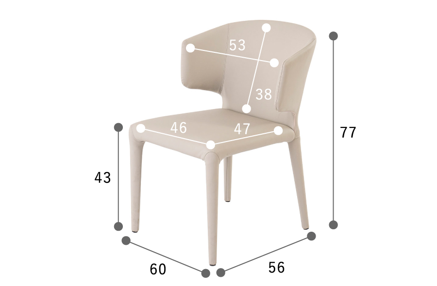 ダイニングチェア プロシュート