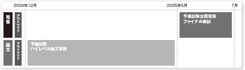 論文ハイレベル演習パック（2025年合格目標） -予備試験-LEC