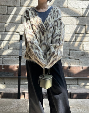 PERVERZE / Wide Slit Cardigan / 0125030507 – satoseni online store