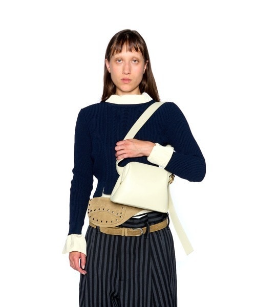 OSOI/オソイ MINI BROT ハンドバック ショルダーバッグ(F Cream