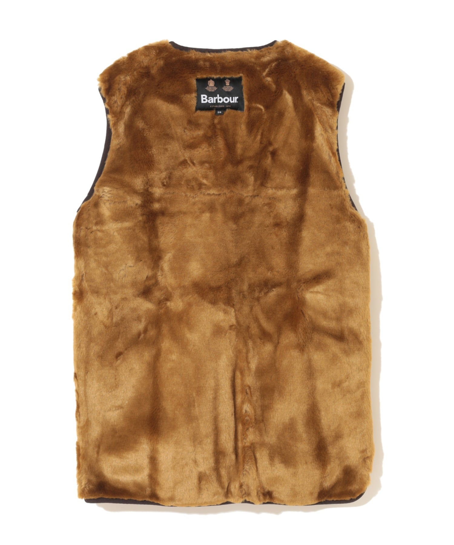BARBOUR/バブアー/フロントジップファーライナーベスト（スリム