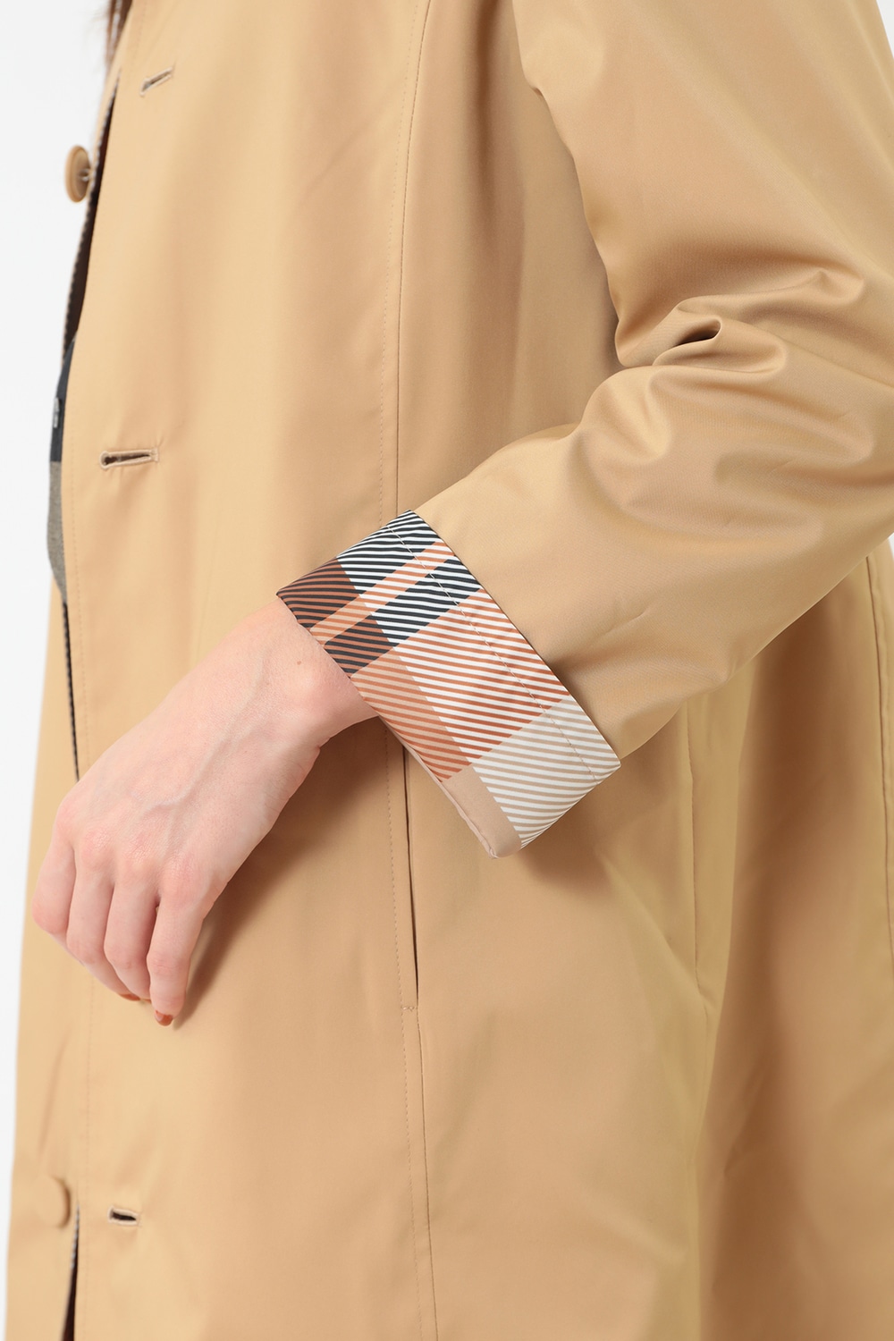 リバーシブルシングルステンカラーコート｜DAKS（ダックス）公式