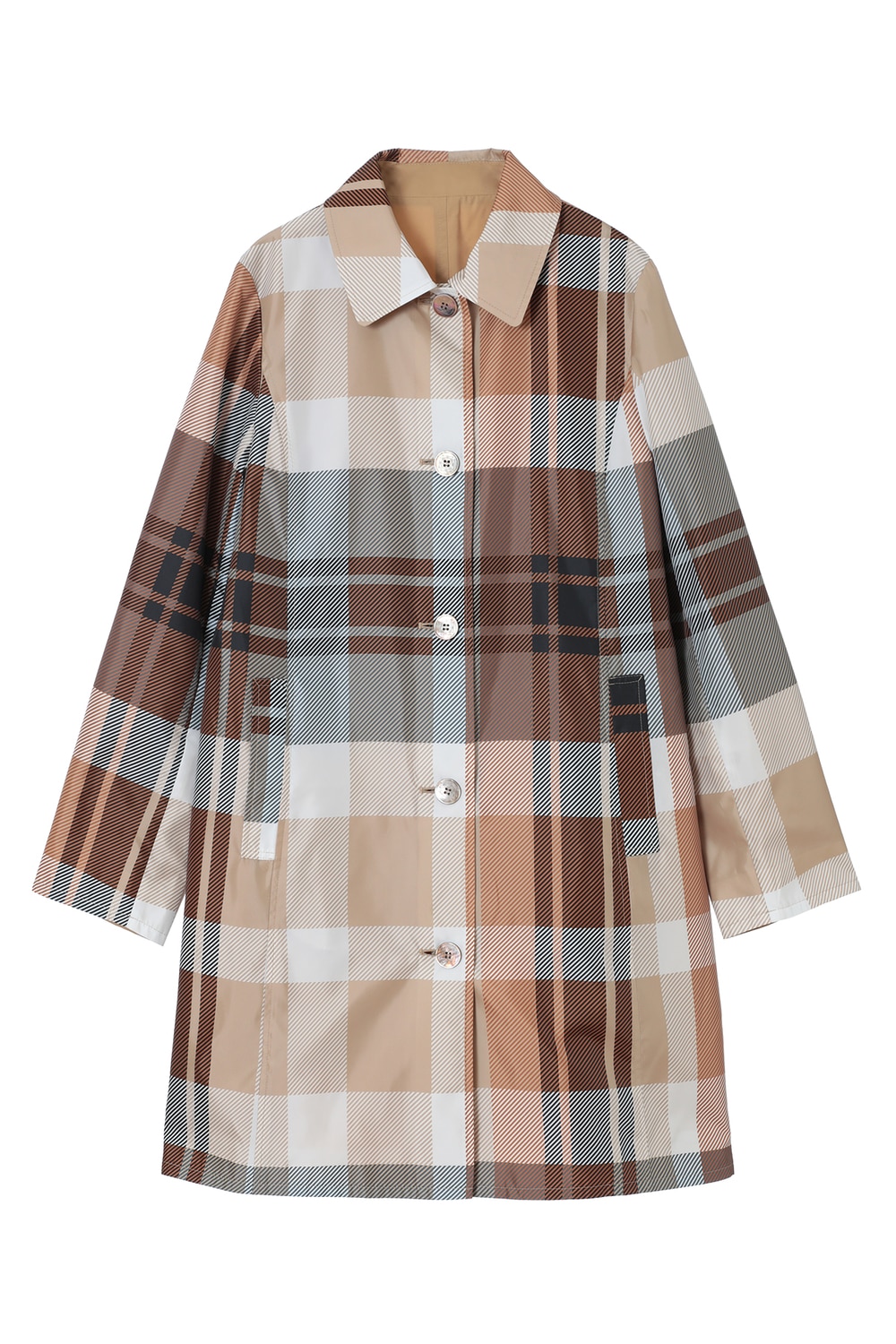 リバーシブルシングルステンカラーコート｜DAKS（ダックス）公式