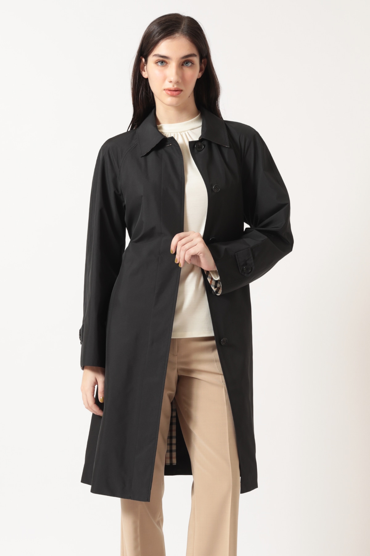 ハウスチェック ステンカラーコート｜DAKS（ダックス）公式オンライン