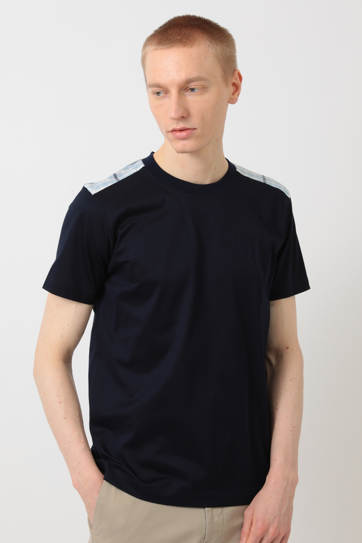 GIZAコットン シルクタッチ天竺Tシャツ A52M171702｜DAKS（ダックス