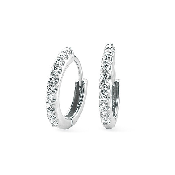 K18WGダイヤモンドピアス | ポンテヴェキオ公式オンラインショップ