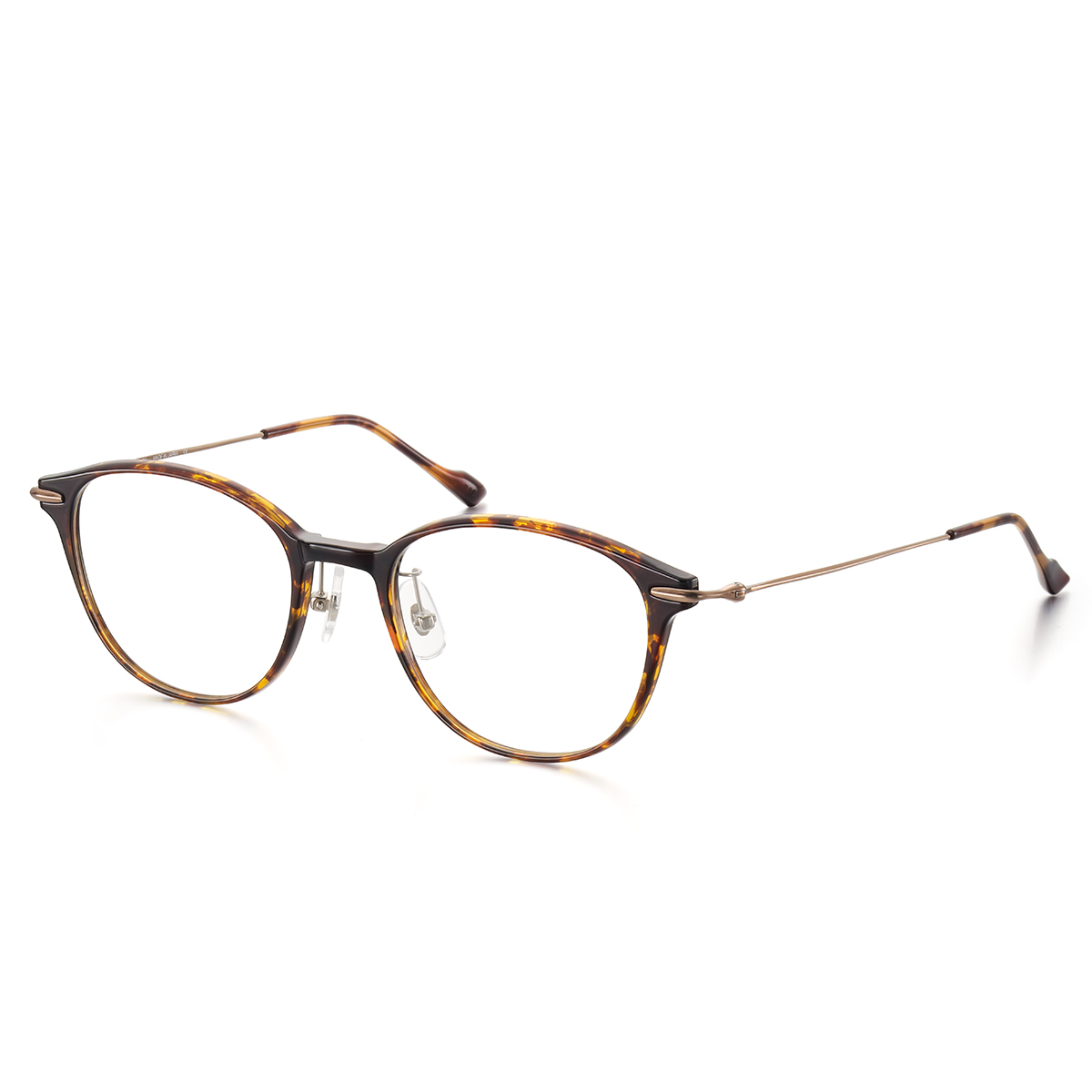 micro titan 180 トートイス/ブラウン(トートイス/ブラウン): メガネ