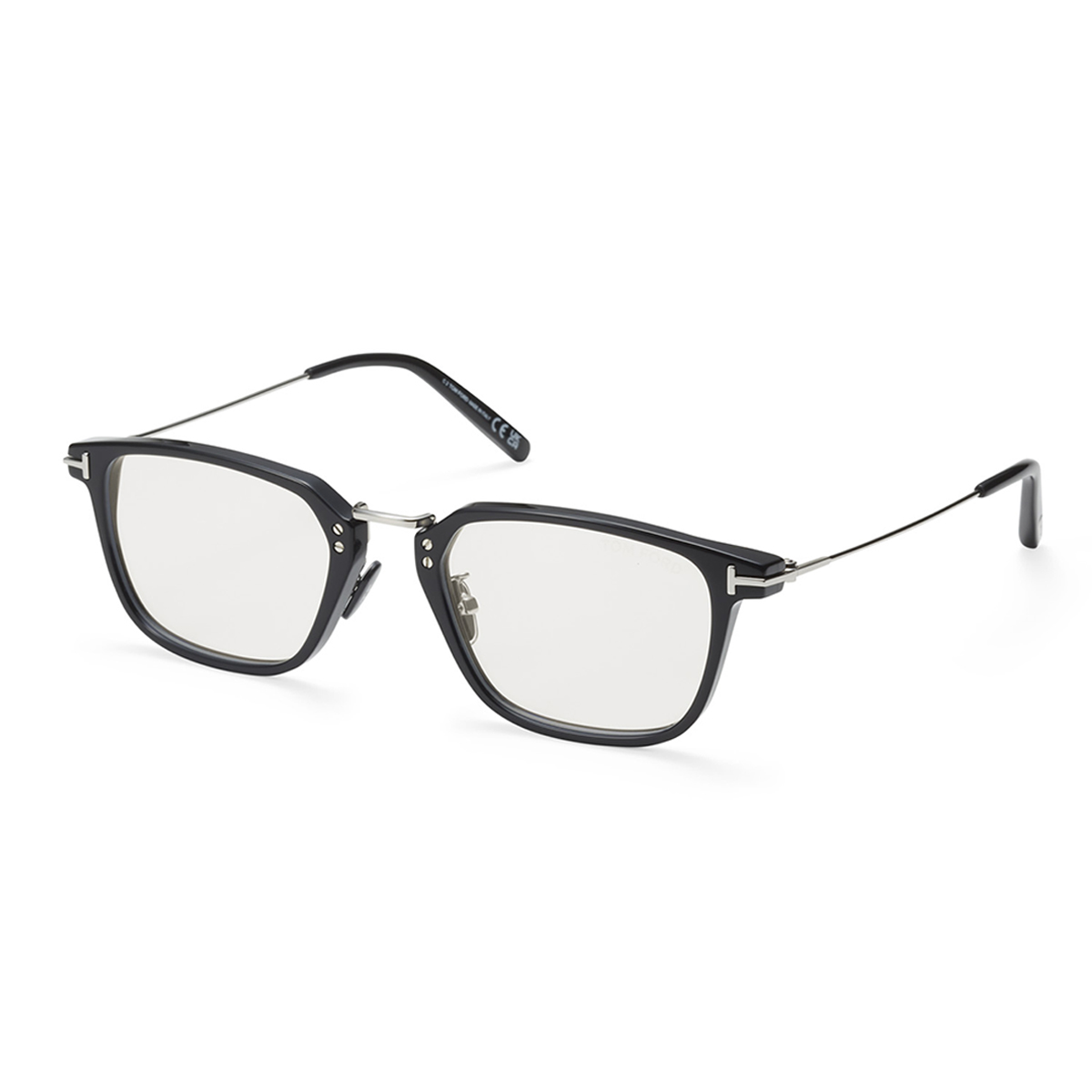 日本企画】TOM FORD FT5862DB 001ブラック(001ブラック): メガネ