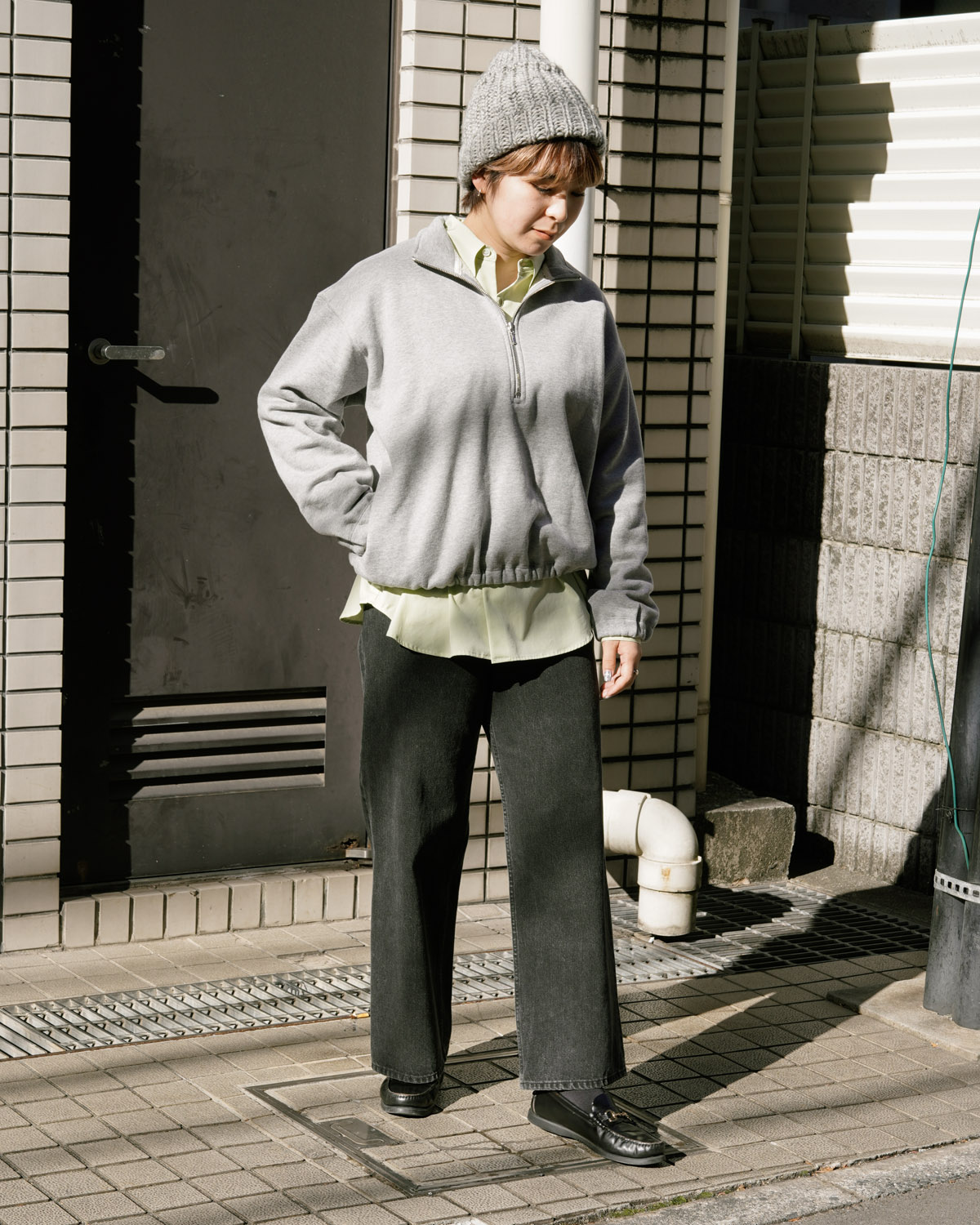 MY___のハーフジップスウェット | 1LDK (ワンエルディーケー) 公式サイト