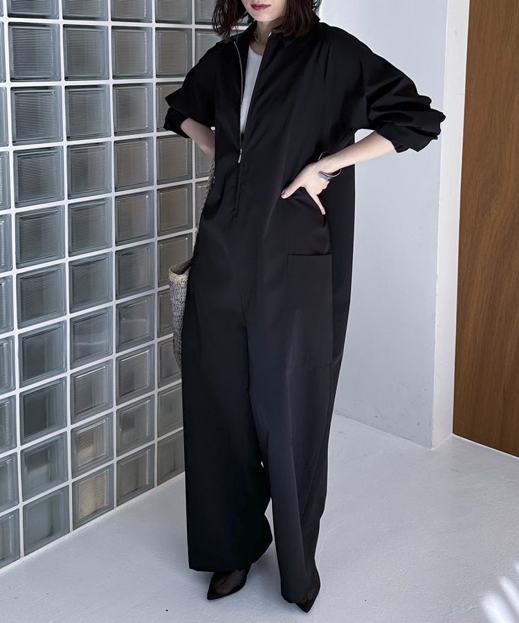 ZIPオールインワン(F BEIGE): オーバーオール｜PMbox P&M OFFICIAL