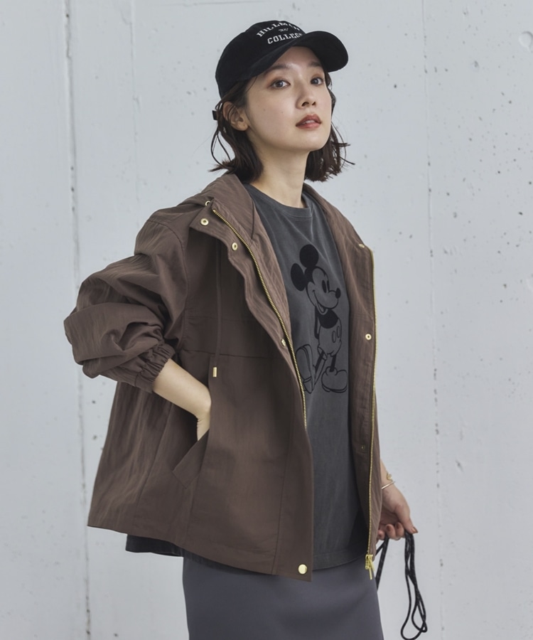 ナイロンワッシャーマウンテンパーカー(38 BROWN): アウター｜PMbox