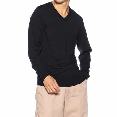 Vネックニットプルオーバー（ロロ・ピアーナ社製ウール使用）（2185114