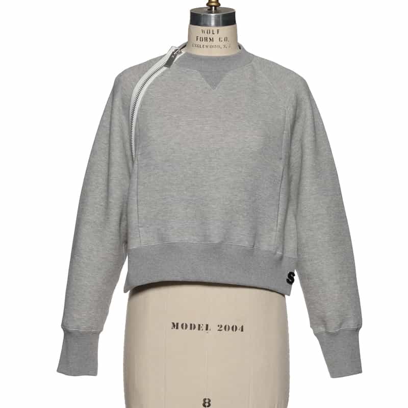 SACAI＜サカイ＞ジップアップ スウェットプルオーバー（2244789