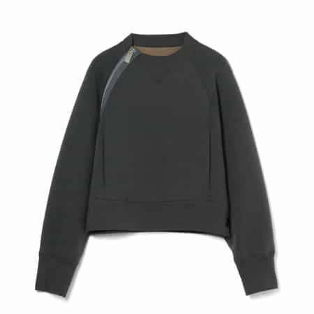 SACAI＜サカイ＞ジップアップ スウェットプルオーバー（2244789