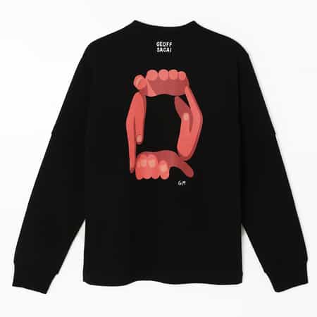 SACAI＜サカイ＞ グラフィックロングスリーブカットソー（2264132