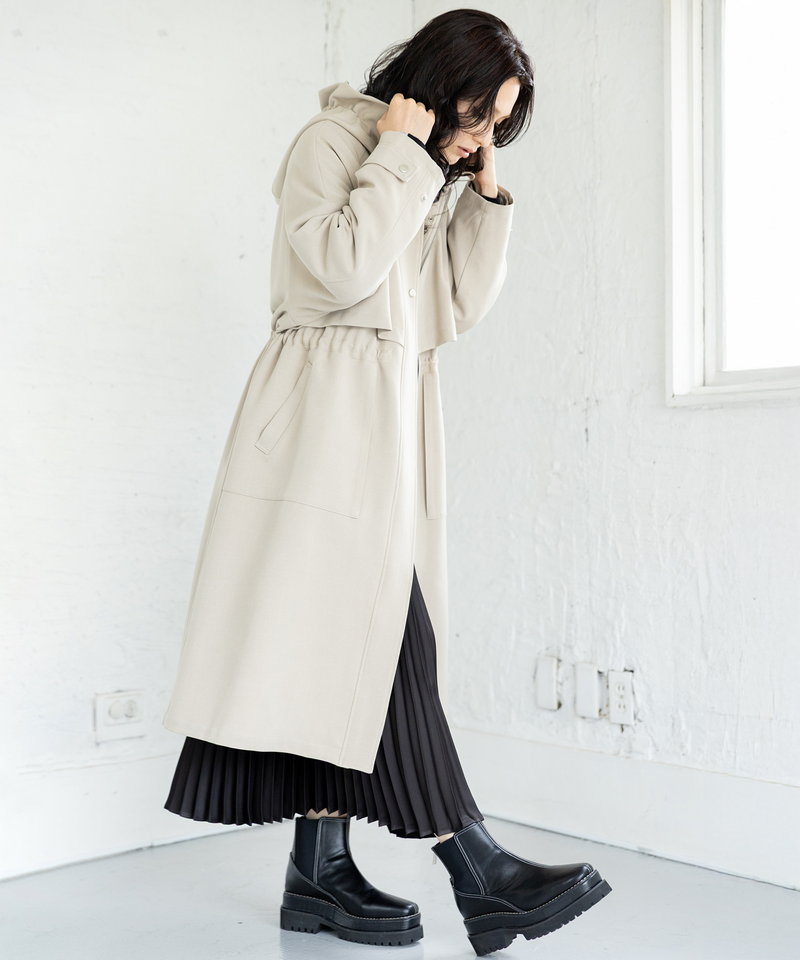 ライナー付フーデッドコート | 【レディースファッション通販・OSMOSIS